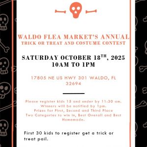 Waldo Farmer's and Flea Market Trick or Treat and Costume Contest