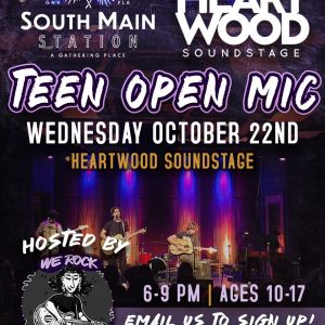 Heartwood Soundstage: Teen Open Mic Night