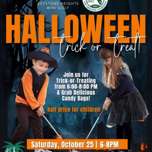 Keystone Heights Mini Golf Halloween Trick-or-Treat
