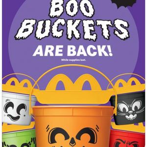 McDonald's Boo Buckets