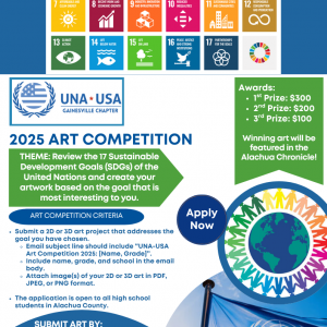 UNA- USA Gainesville Chapter - Art Competition