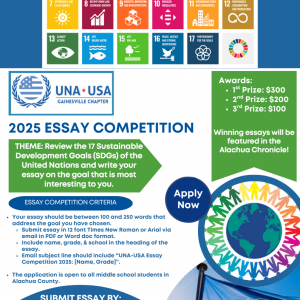 UNA- USA Gainesville Chapter - Essay Competition