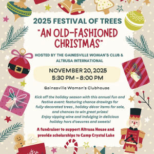 Gainesville Woman's Club Festival of Trees Holiday Open House