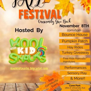 Kool Kid Snacks Fall Festival: Community Give Back