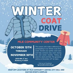 Newberry Parks & Recreation Winter Coat Drive