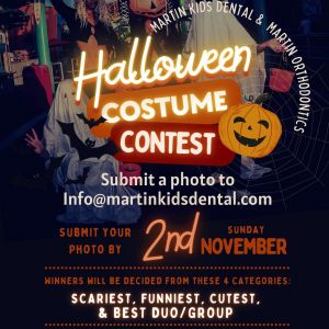 Martin Kids Dental & Orthodontics Halloween Costume Contest