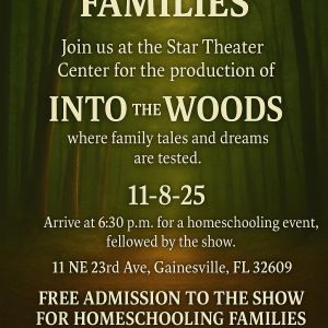 Star Center Youth Theatre Homeschool Opportunity – Into the Woods