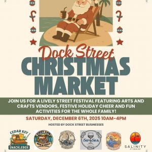 Cedar Key Dock Street Christmas Market
