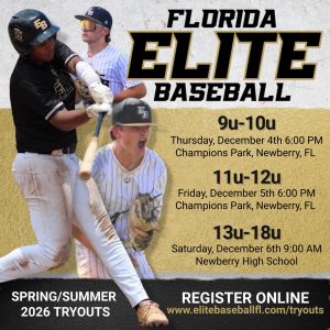 Elite Baseball Tryouts