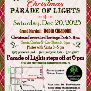 Bonnie Melrose Christmas Parade of Lights