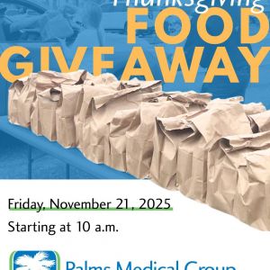 Palms Medical Group Thanksgiving Food Giveaway