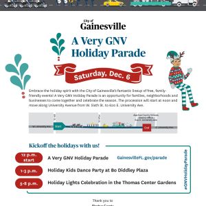 City of Gainesville Holiday Parade & Events