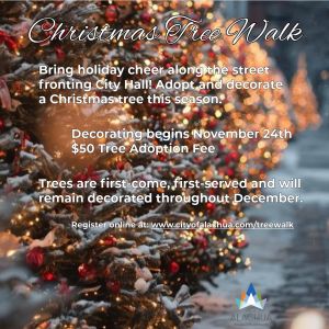 Alachua Christmas Tree Walk