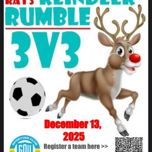 Ray's Reindeer Rumble- 3v3 Soccer Tournament