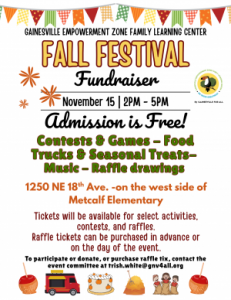 Fall Into Fun-Growing Greatness Festival & Fundraiser