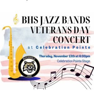 BHS Jazz Bands Veterans Day Concert