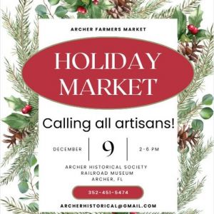 Archer Farmers Market: Holiday Market