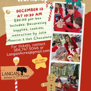 Langan Acres Santa's Cookie Decorating Class