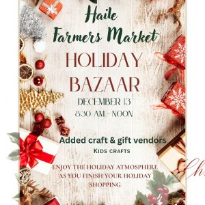 Haile Farmer's Market Holiday Bazaar