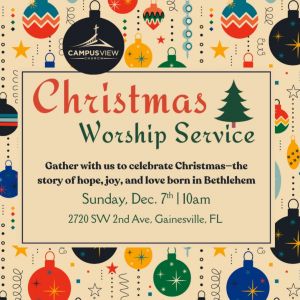 CampusView Church Christmas Worship Service