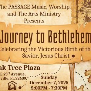 PASSAGE Family Church Journey to Bethlehem Marketplace - A Community Christmas Experience