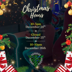 Flip Factory Zone December Holiday Hours