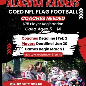 Alachua Raiders Flag Football