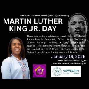 Concerned Citizens of Newberry presents Dr. Martin Luther King Jr. Observance