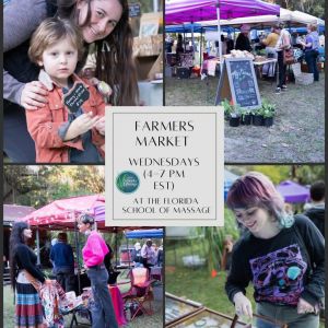 Florida School of Massage Farmers Market