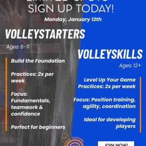 Gainesville Juniors Volleystarters and Volleyskills