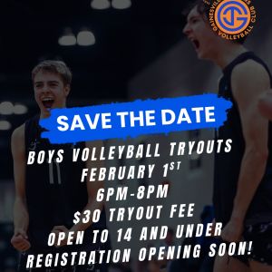 Gainesville Juniors Youth Volleyball Club: Boys Volleyball Tryouts