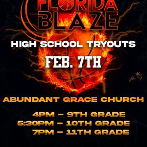 Florida Blaze Basketball Tryouts