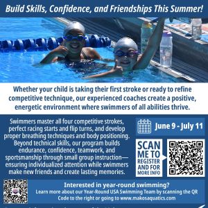 Makos Aquatics Club of Gainesville Swim Lessons