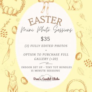 Tiny Tot Bundles: Easter Photo Mini Sessions