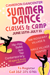 Cameron Dancenter Summer Camps