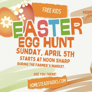 Homestead Park: Easter Egg Hunt