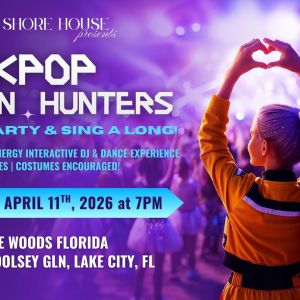 Woods FL presents K Pop Demon Hunters Dance Party and Sing A Long Experience, The