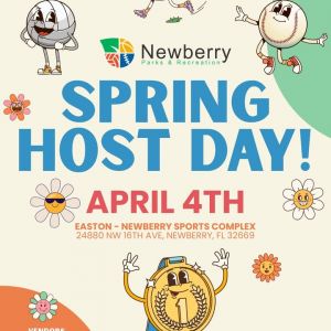 Newberry Parks & Recreation’s Spring Host Day and Egg Hunt