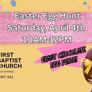 First Baptist Church High Springs Easter Egg Hunt
