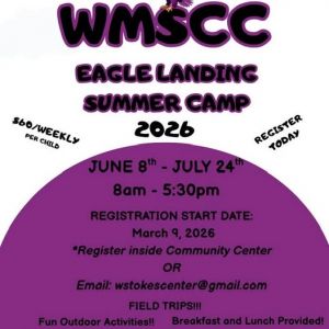 Willie Mae Stokes Community Center Eagle Landing Summer Camp