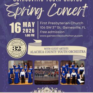 Gainesville Youth Chorus Spring Concert and Reception