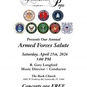 Gainesville POPS Armed Forces Salute Concert