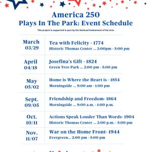 Gainesville Plays in the Park: The American Story
