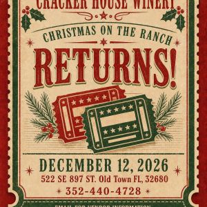 Cracker House Winery: Christmas on the Ranch Returns