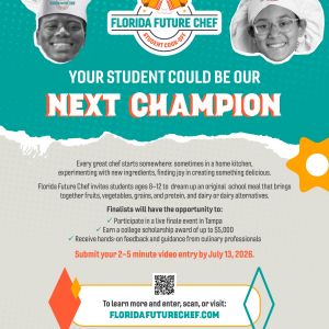 Florida Department of Agriculture and Consumer Services Florida Future Chef