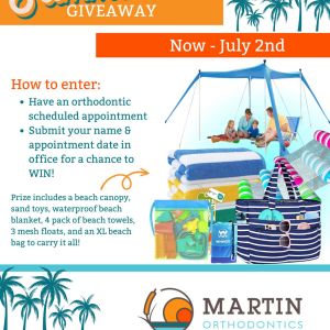 Martin Kids Dental & Orthodontics Summer Giveaway