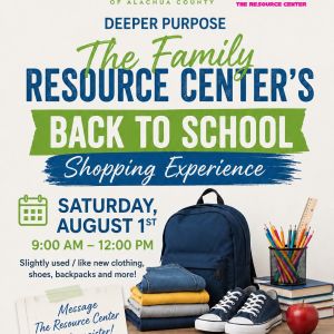 Family Resource Center’s Back to School Shopping Experience, The