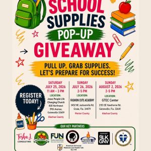 TeShaJConsulting Back To School Supplies Pop- Up Giveaways