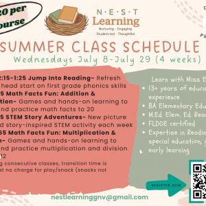 Nest Learning of Gainesville Summer Classes