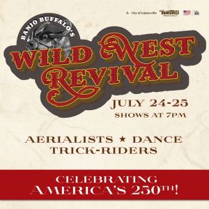 Gainesville Circus Center presents Banjo Buffalo's Wild West Revival